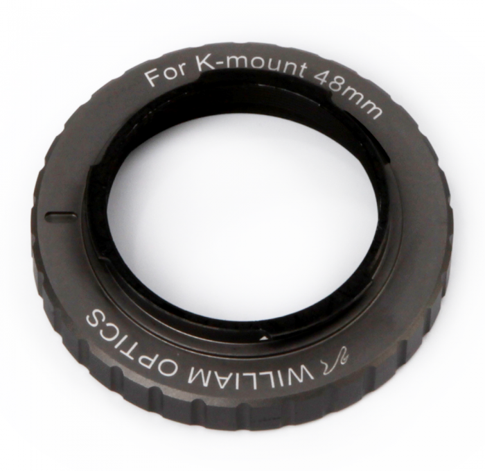 William Optics T mount for Pentax K - Space Gray / Pentax K 48mm