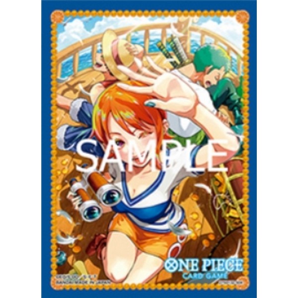 Bandai One Piece Card Game Sleeves Vol.8 Nami ซองใส่การ์ด (70 ซอง) 4582769706608 (การ์ดวันพีช)