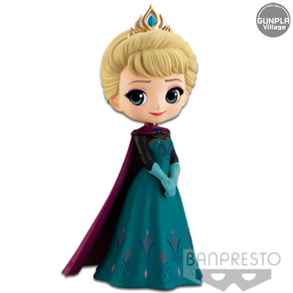 Q Posket Disney Characters - Elsa Coronation Style (A:Normal Color Ver) BANPRESTO 4983164356519