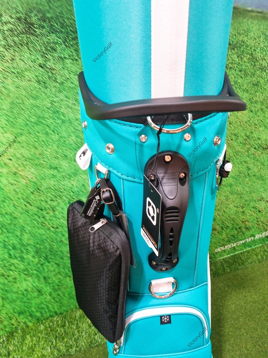 (Genuine) Golf Bag Travel BOYEA Multifunction 03 (New version) 4 wheels สีฟ้าเข้ม *Free Cover Protector