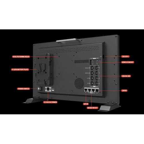 Lilliput Q31: มอนิเตอร์สำหรับงานออกอากาศและโปรดักชัน 31.5 นิ้ว 12G-SDI