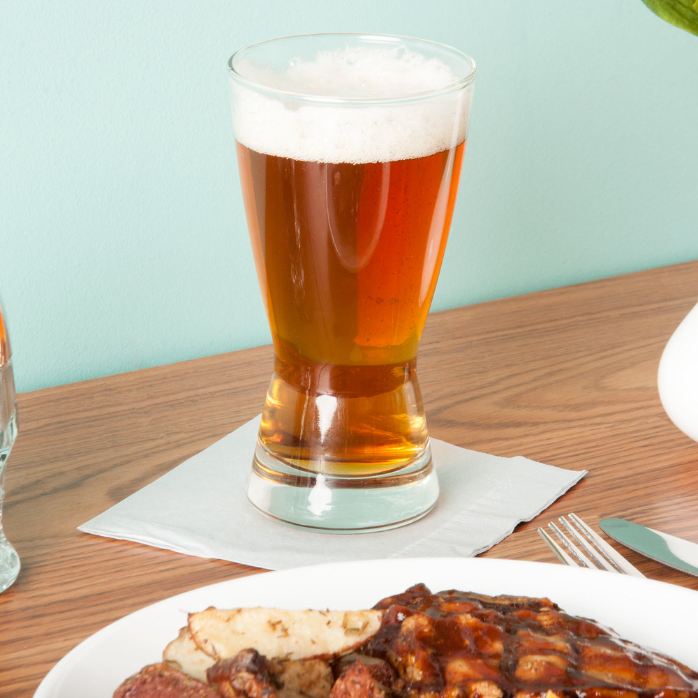 แก้วเช่าแก้วเบียร์ Hourglass Pilsner Glass 12 oz. (1181HT)