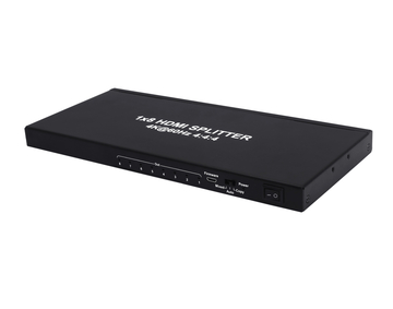 1x8 HDMI Splitter HDCP2.2 Supports 3D