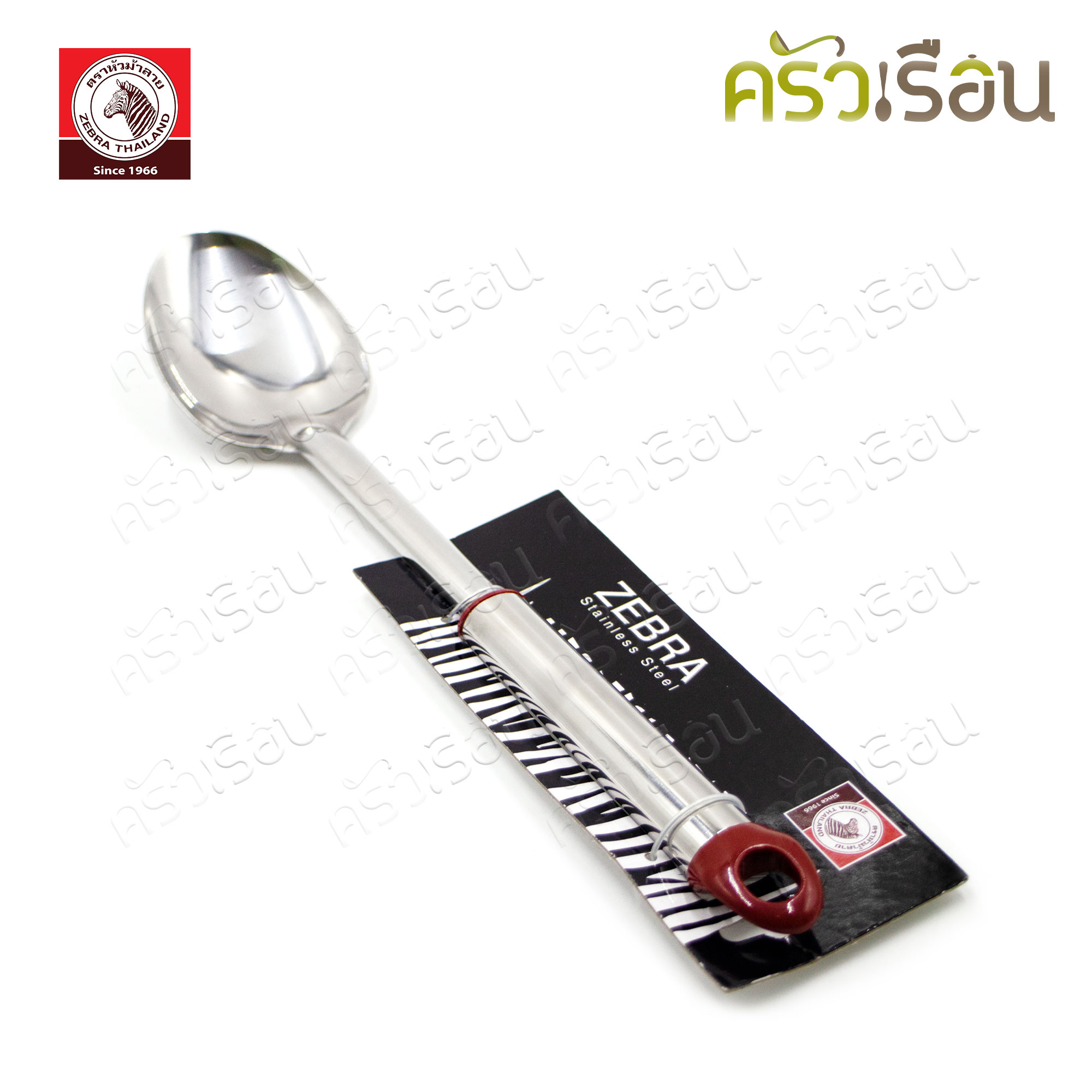 ZEBRA ทัพพี สเตนเลส 7 x 35 ซม. Image III ตราหัวม้าลาย 103124