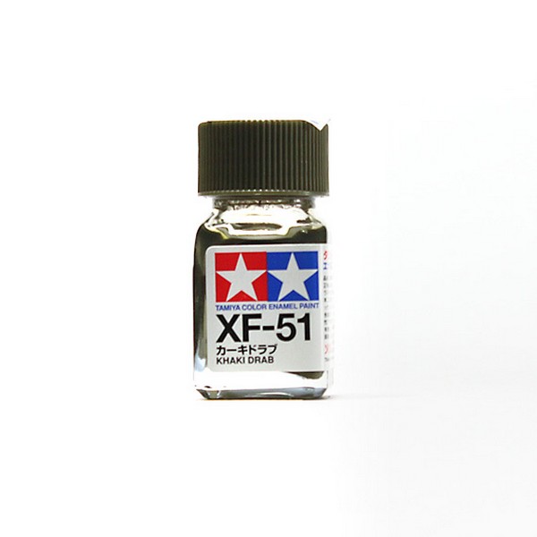 Tamiya Enamel Color 80351 XF-51 Khaki Drab (Flat) 45135620 Tamiya