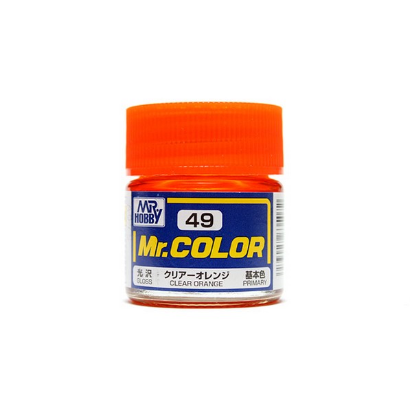 Mr.Color C49 Clear Orange Gloss (10ml) 4973028635072 Mr. Hobby