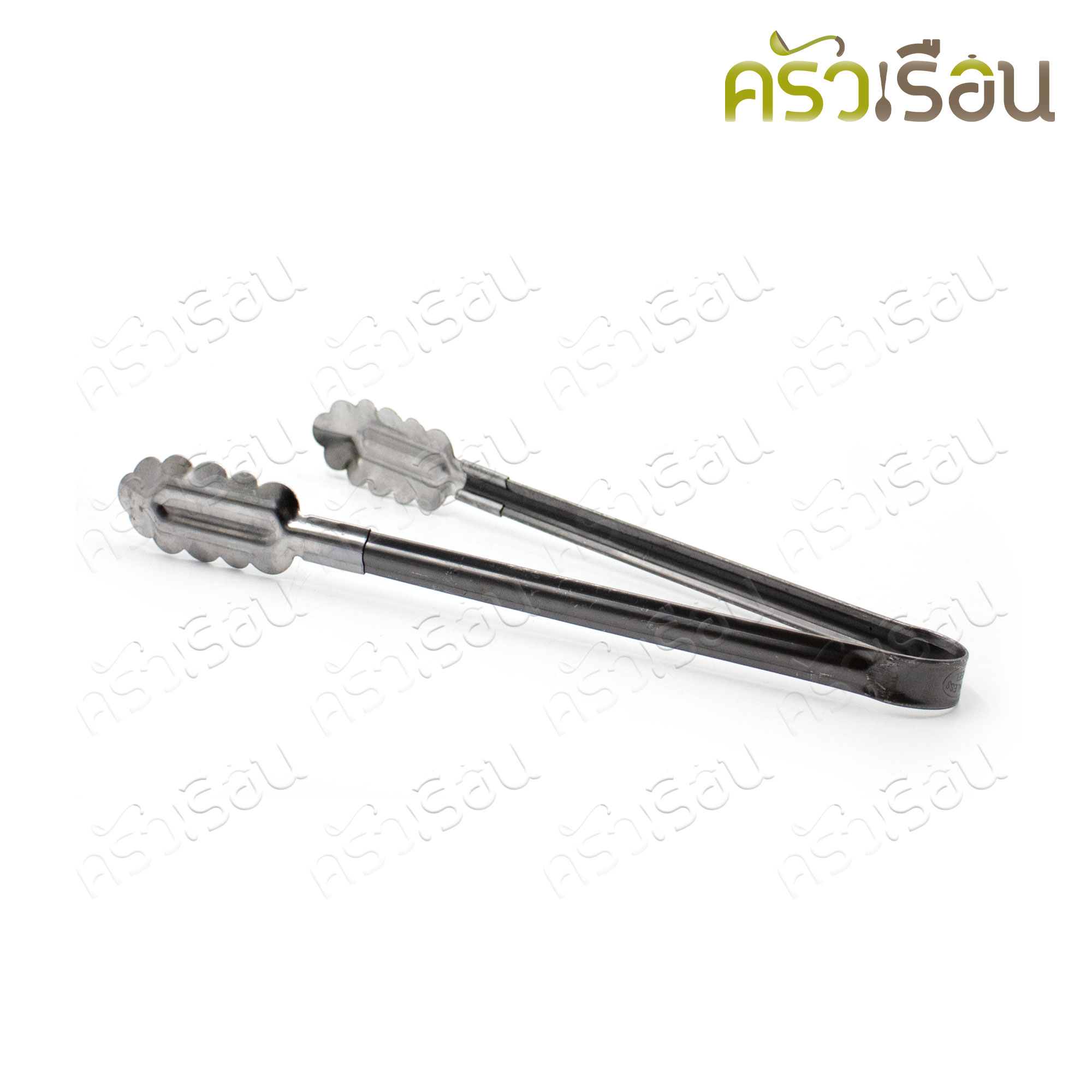 Double Arrow ที่คีบ คีบน้ำแข็ง / คีบอาหาร หัวต่อใบไม้ ยาว 11 นิ้ว