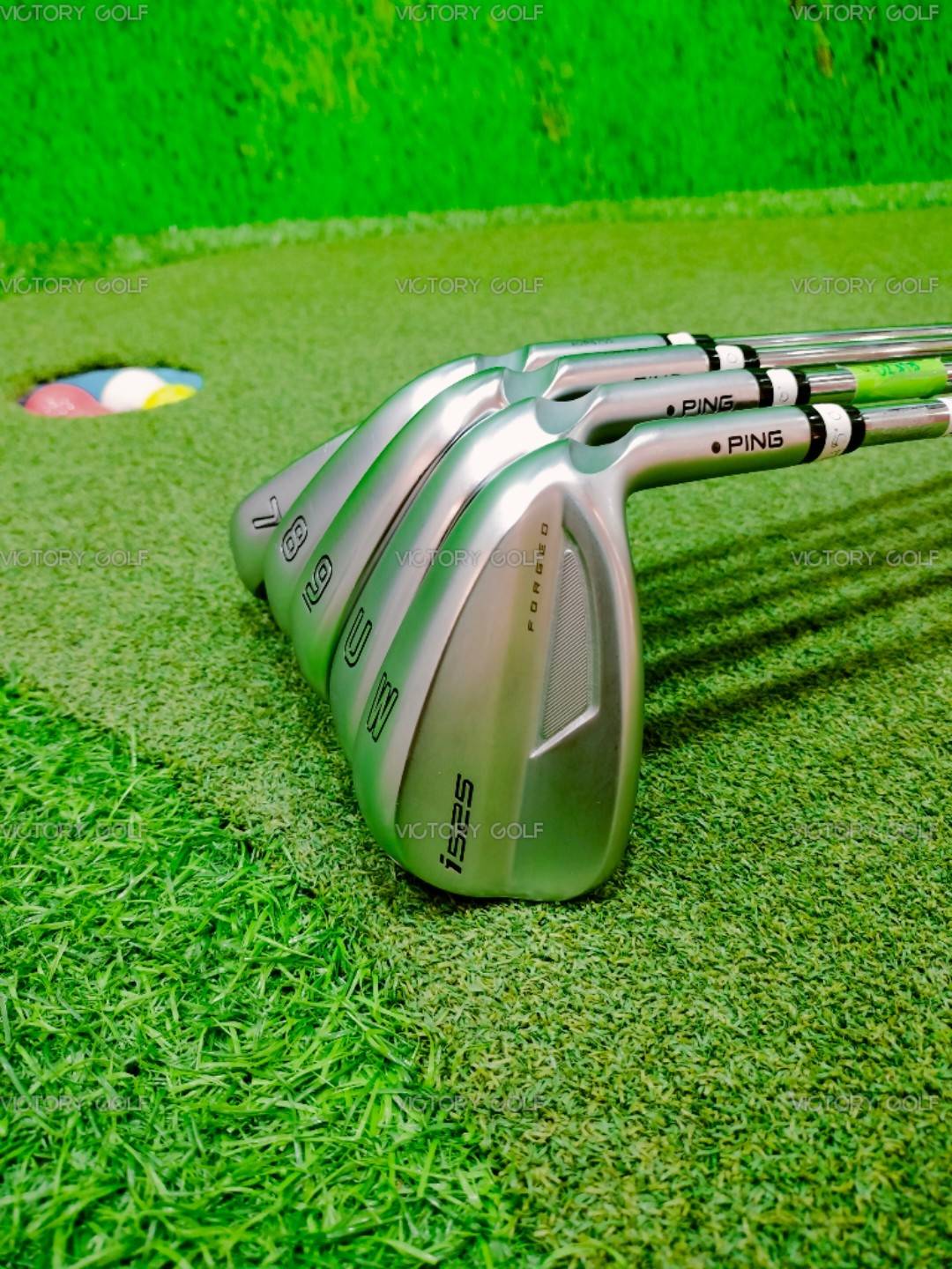 Iron Set Ping i525 Forged 7-9 U,W ( DynamicGold95/ R300/ TQ: 2.0 ) 97g. ปี 2022