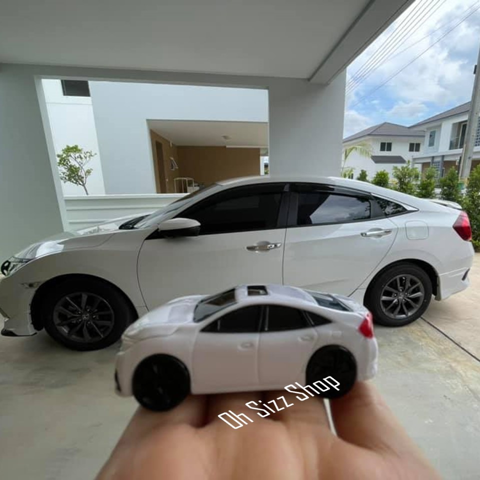 เคสรีโมทรถยนต์ Honda Car Model Key Case วัสดุ ABS LED Key Chain, Diamond Key Chain พร้อมหัวกุญแจตรงรุ่นเข้าเกียร์ว่าง รุ่น ACCORD, CR-V, CIVIC, CIVIC HATCHBACK, CITY, HRV Smart Key 10 Generationแบบ 2, 3 และ 4 ปุ่ม