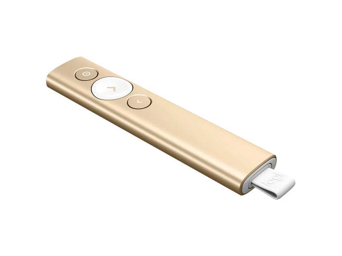 Logitech Spotlight Presentation Remote-Gold