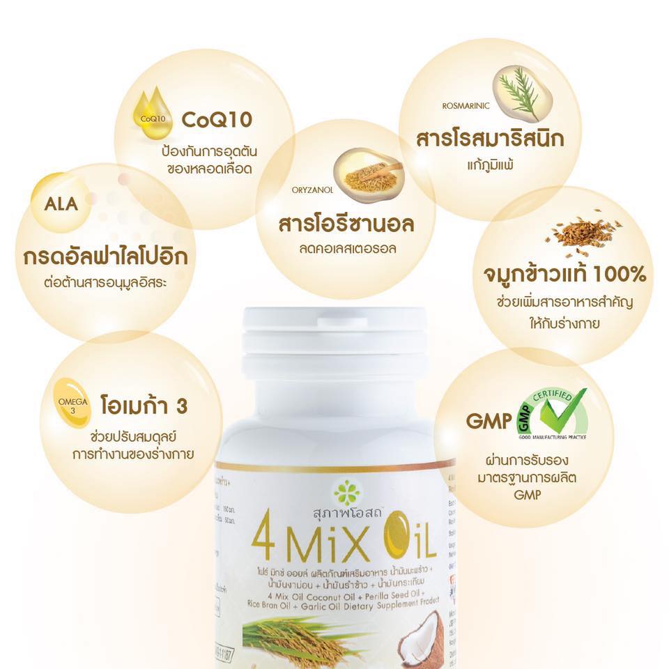 โฟร์ มิ๊กซ์ ออยล์ สุภาพโอสถ รีวิว