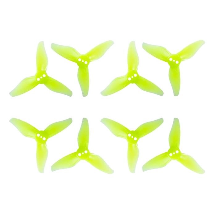 2-G11 Gemfan Prop 8ใบ 2023S Gemfan Hurricane 2023S 3-Blade แกน1.5mm Propeller (Set of 8) 2Inch ใบพัด fpv racing drone