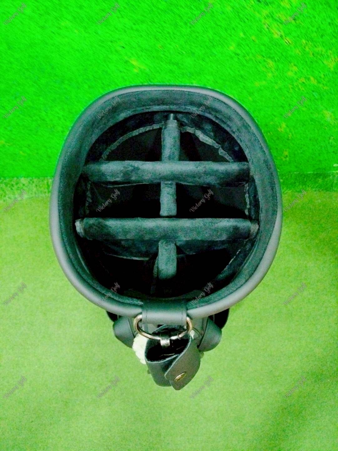 Golf Bag J.LINDEBERG ( PU Material ) 9.5 Black Color