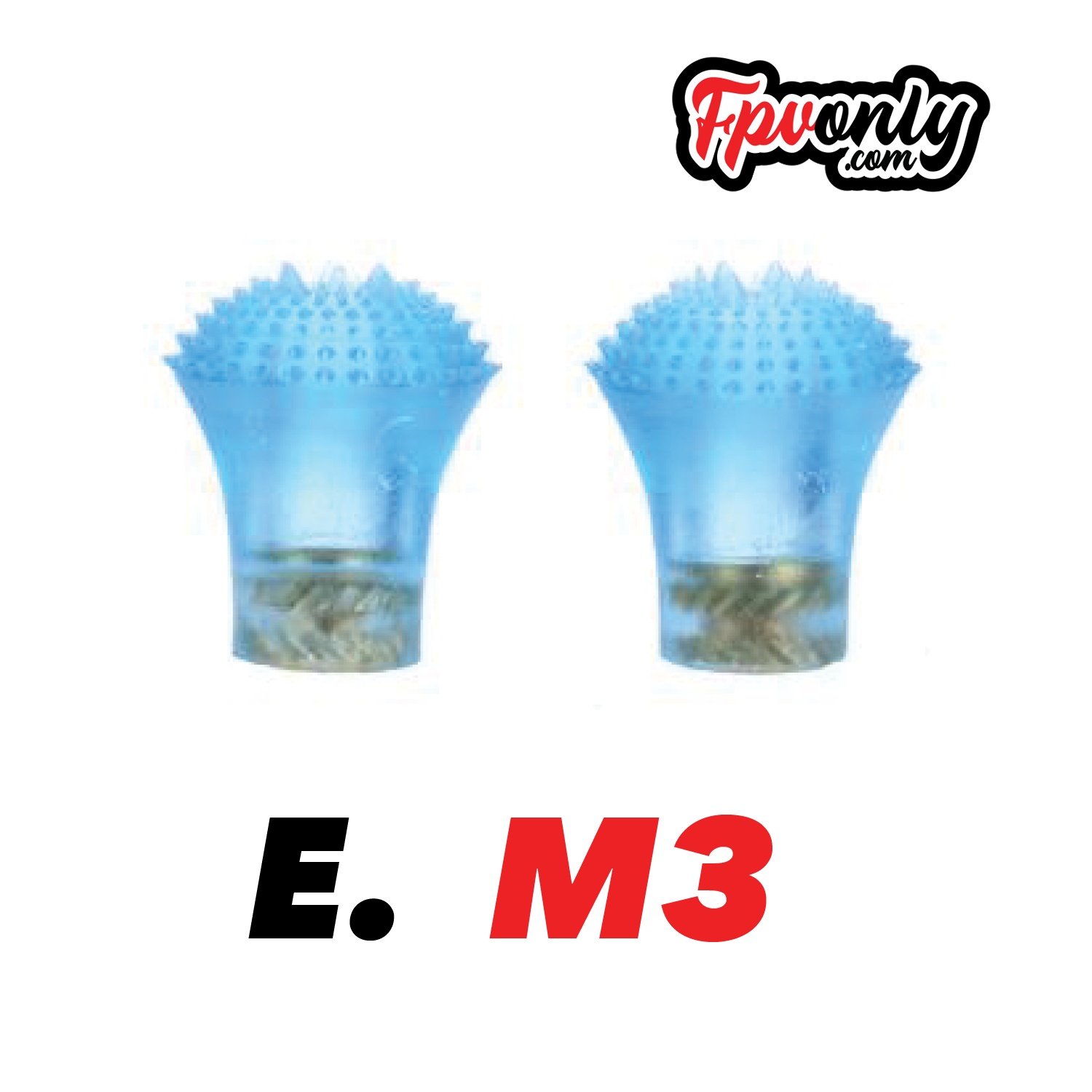 สติ๊กวิทยุ THUMB GRIPPIES NON-SLIP STICK ENDS 3MM/4MM อุปกรณ์โดรน Drone