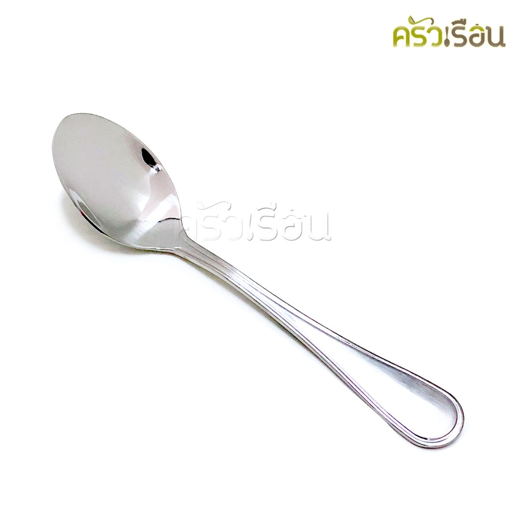 Double Apples ช้อนชา สเตนเลส ลาย 857 ขนาด 14 ซม. แพค 2 ชิ้น