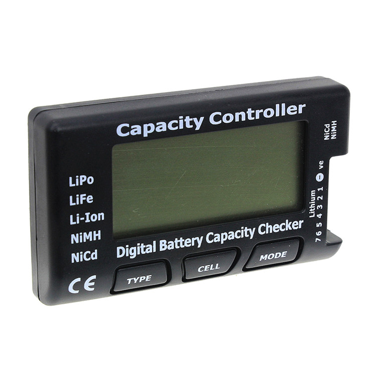 RC CellMeter 7 Battery Capacity Checker สำหรับ 2-7S LiPo LiFe Li-Ion nicd NiMH ครื่องเช็คแบต เครื่องตรวจสอบ แบตเตอรี่