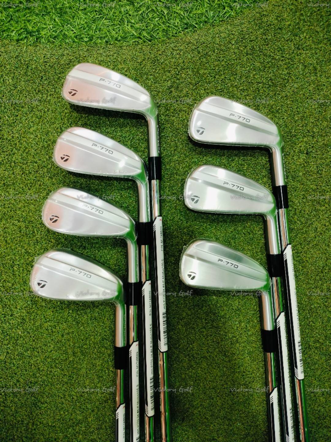 Iron Set Taylormade P.770 Forged Gen4 4-9, Pw ( 7 pcs. )( N.S. Pro 950GH Neo/ R/ TQ: 1.8 ) 94.5g. ปี 2024