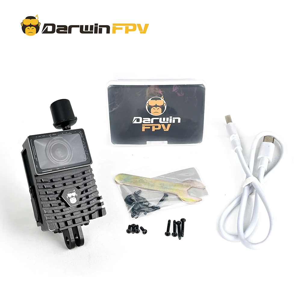 DarwinFPV DJI O3 + O4 Air Unit CNC Aluminum Alloy Waterproof Case อุปกรณ์โดรน Drone