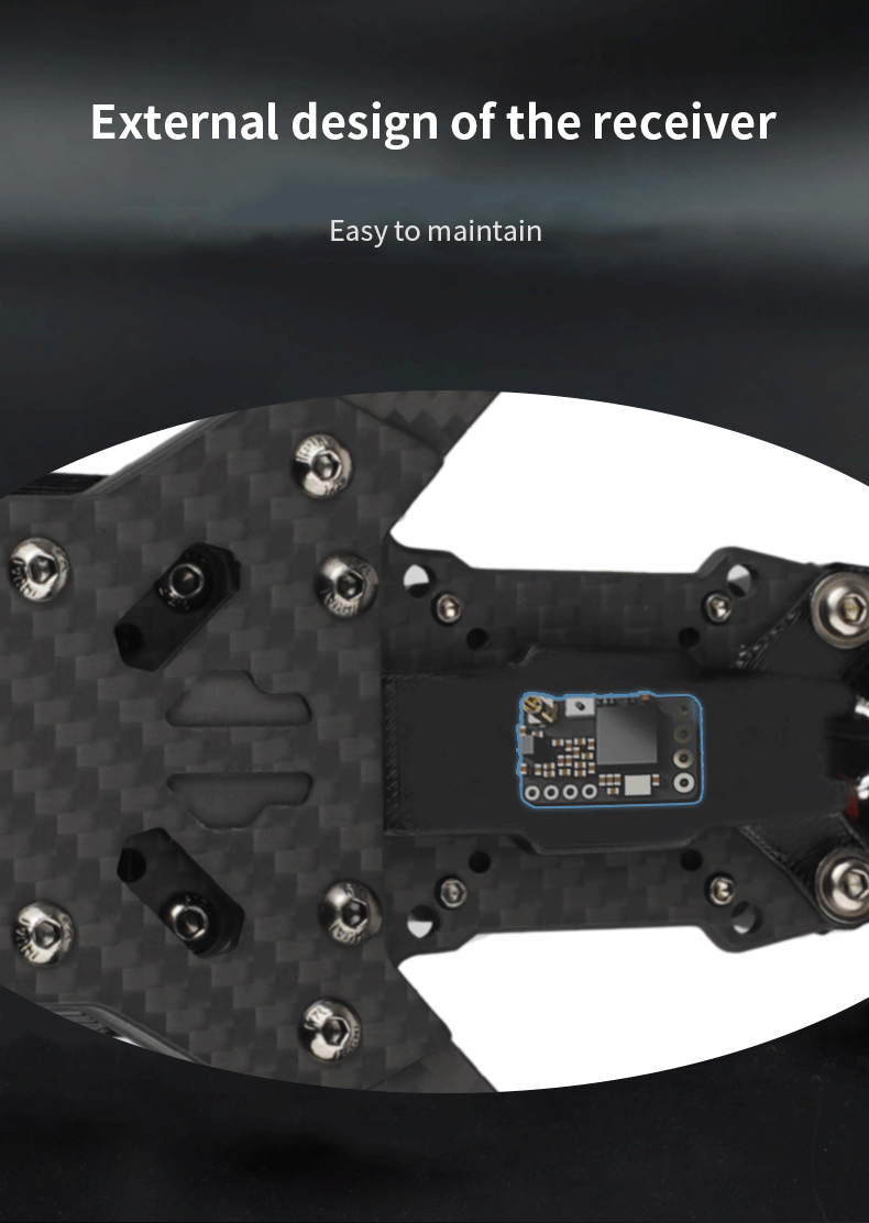 [D5-1] DeepSpace SEEKER5 5inch freestyle FPV Drone DJI O4 PRO with GPS 6S อุปกรณ์โดรน Drone