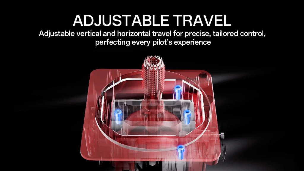 RADIOMASTER AG02 CNC Hall Gimbals for TX15 & TX16S & Boxer Radio อุปกรณ์โดรน Drone