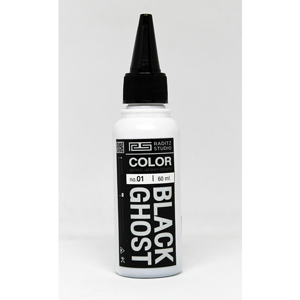Raditz Studio RS NO01S Black Ghost 60 ml (Ghost Series) RSNO01SBG60 8858878600018 (สี)
