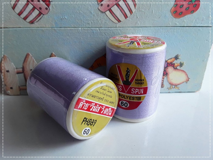 ด้ายวีนัส เบอร์ PH 889 สีม่วง