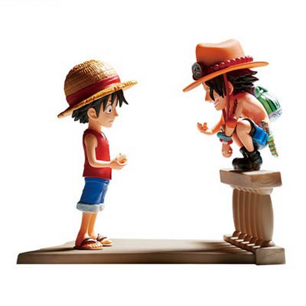 Banpresto WCF One Piece World Collectable Figure Log Stories - Monkey D. Luffy & Portgas D. Ace 4983164894752 (Figure)