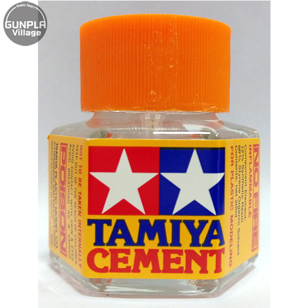 Tamiya 87012 Tamiya Cement (20ml) กาวส้ม 4950344870127 4950344071241 (Tool)