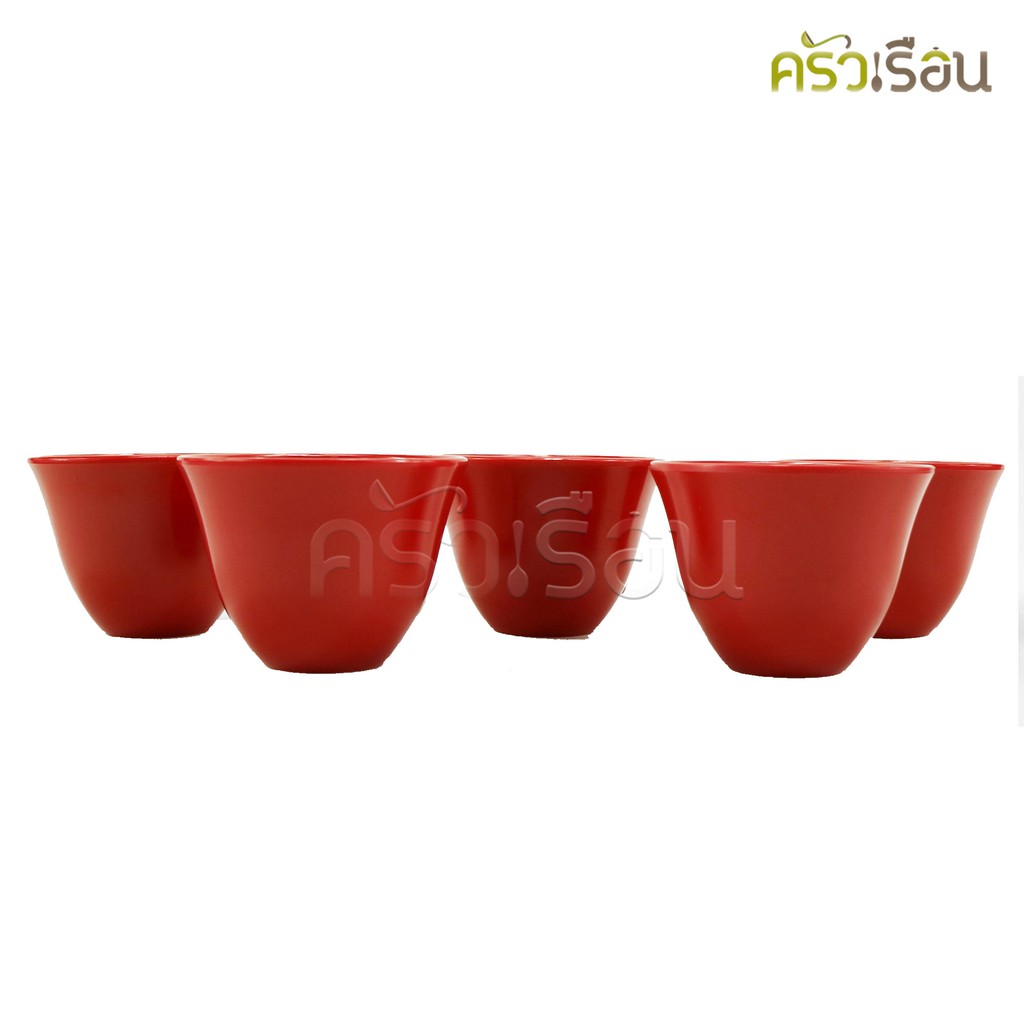 Superware [ ราคาตามตัวเลือกสินค้า ] ถาดชา ถ้วยชา เมลามีน สีแดง C525-2 T6087-12 ถาดน้ำชา ถ้วยน้ำชา ไหว้เจ้า