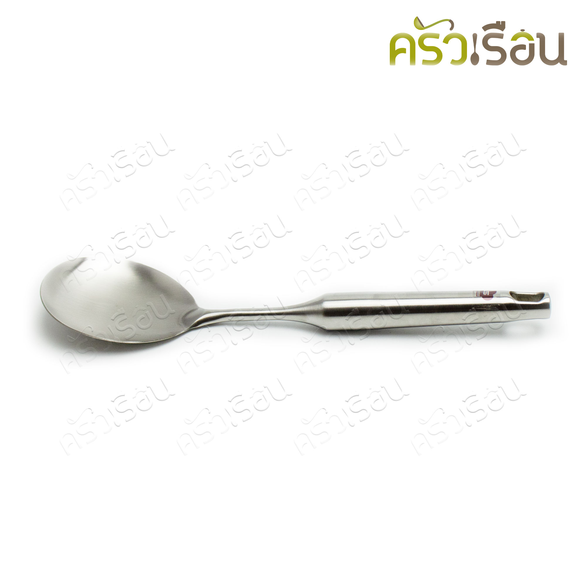 US ทัพพี ด้ามสเตนเลส กลม 7.5 x 29.5 ซม. AS-41