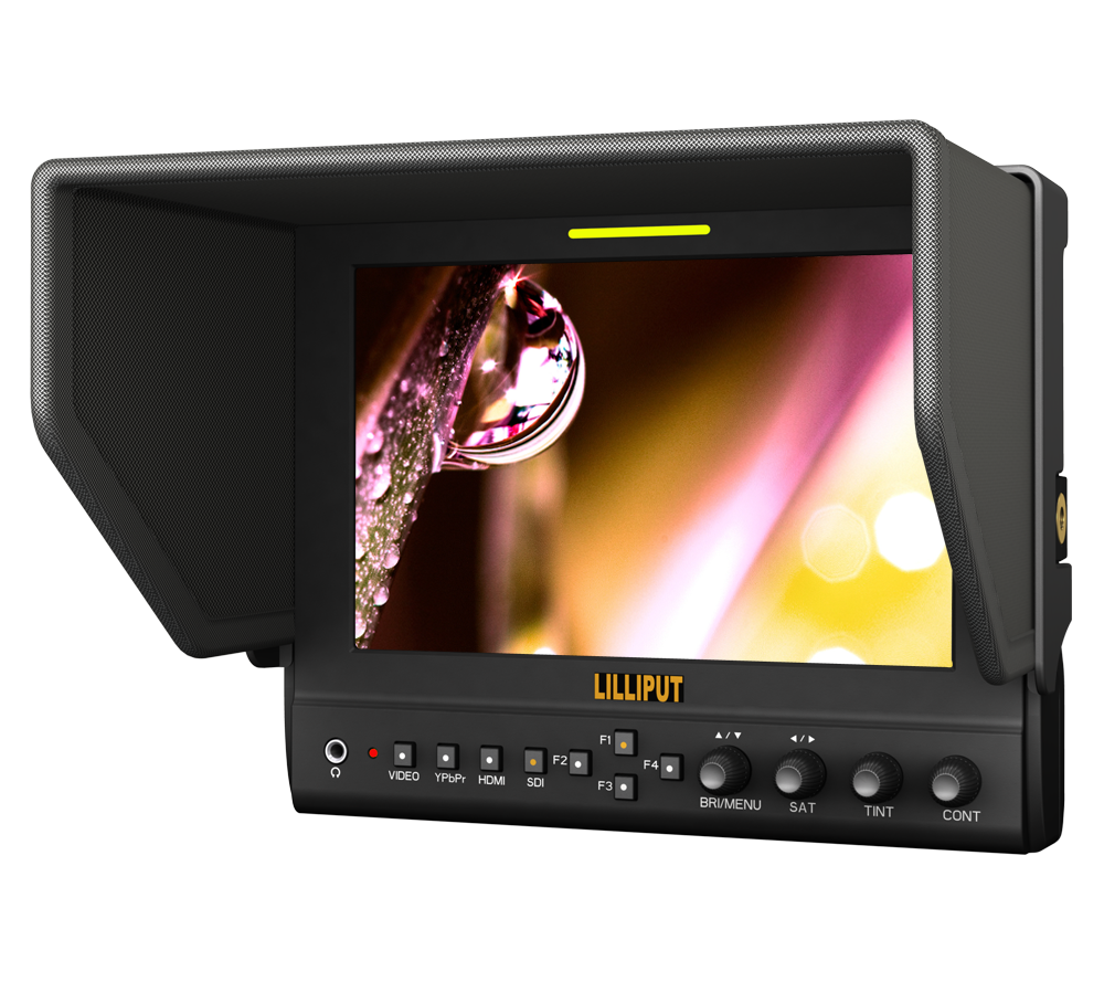 Lilliput 663/O/P2 7" Camera-top Monitor