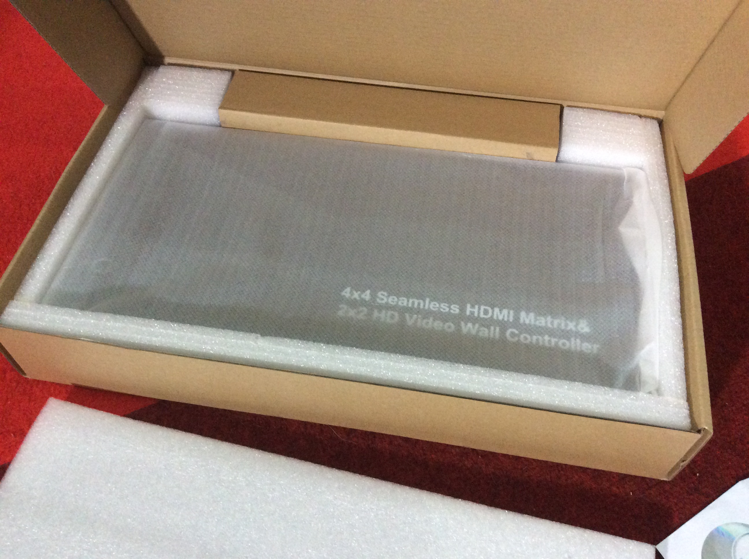 Video wall controller and seamless switch hdmi Matrix 4x4