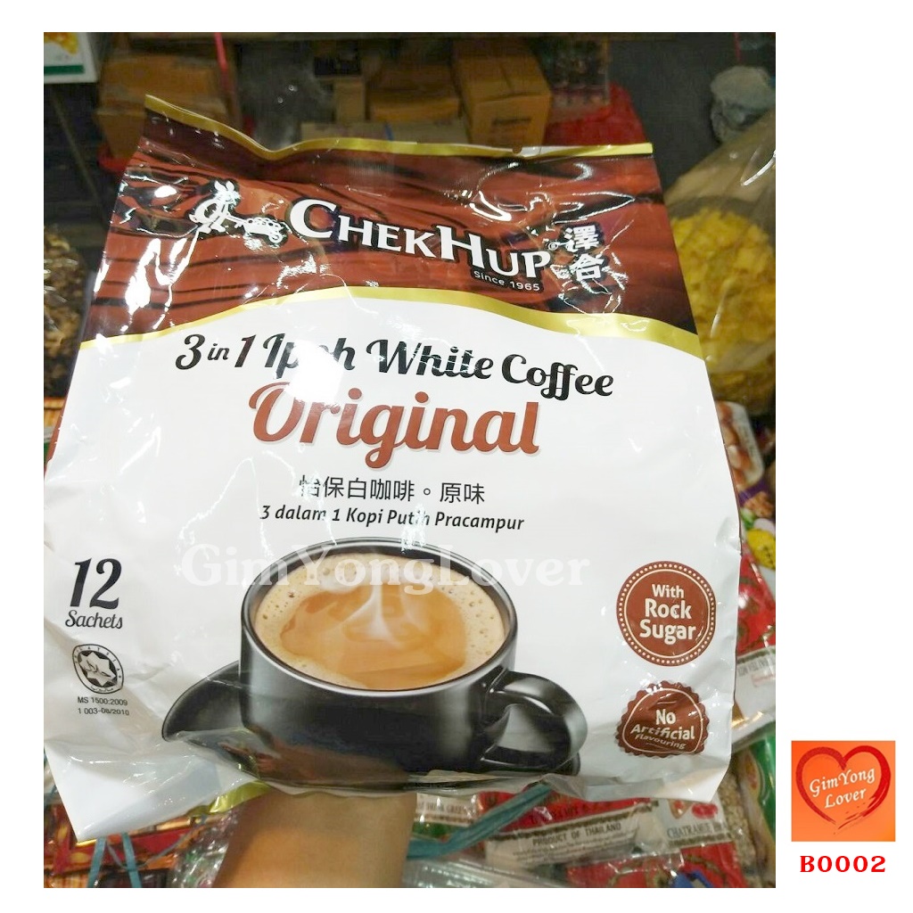 Chek Hup กาแฟขาวสำเร็จรูป 3in1 (Chek Hup Ipoh White Coffee Original)