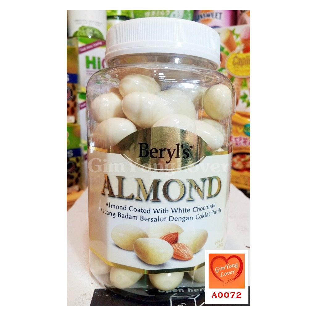 เบริล ไวท์ช็อกโกแลตไส้อัลมอนด์ (Beryl's Almond White Chocolate)