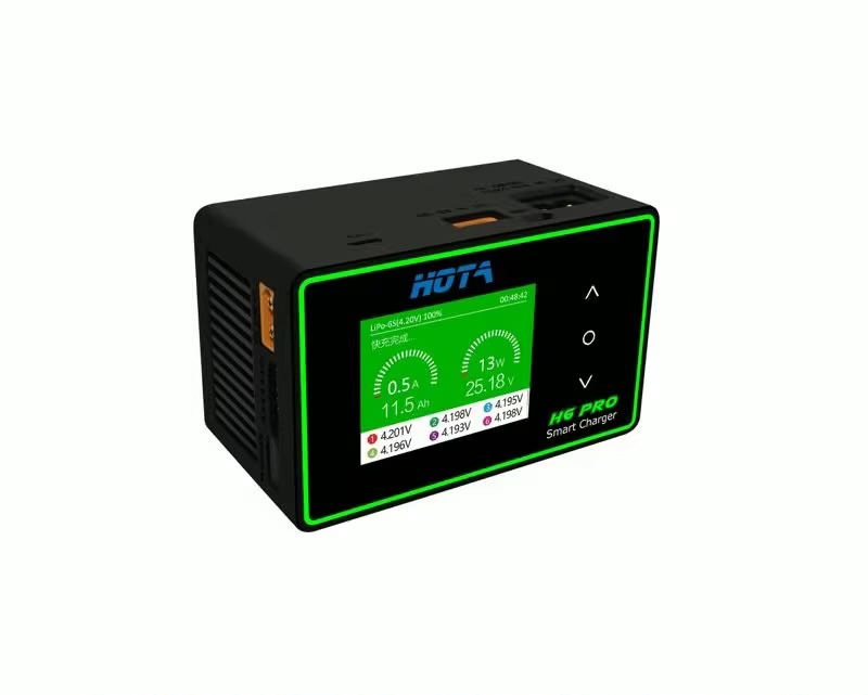 Hota H6 Pro Duo AC 200W DC 700W เครื่องชาร์จแบตเตอรี่ BALANCE 26A 1-6S Lipo NiMH li-ion Ni-Cd discharger