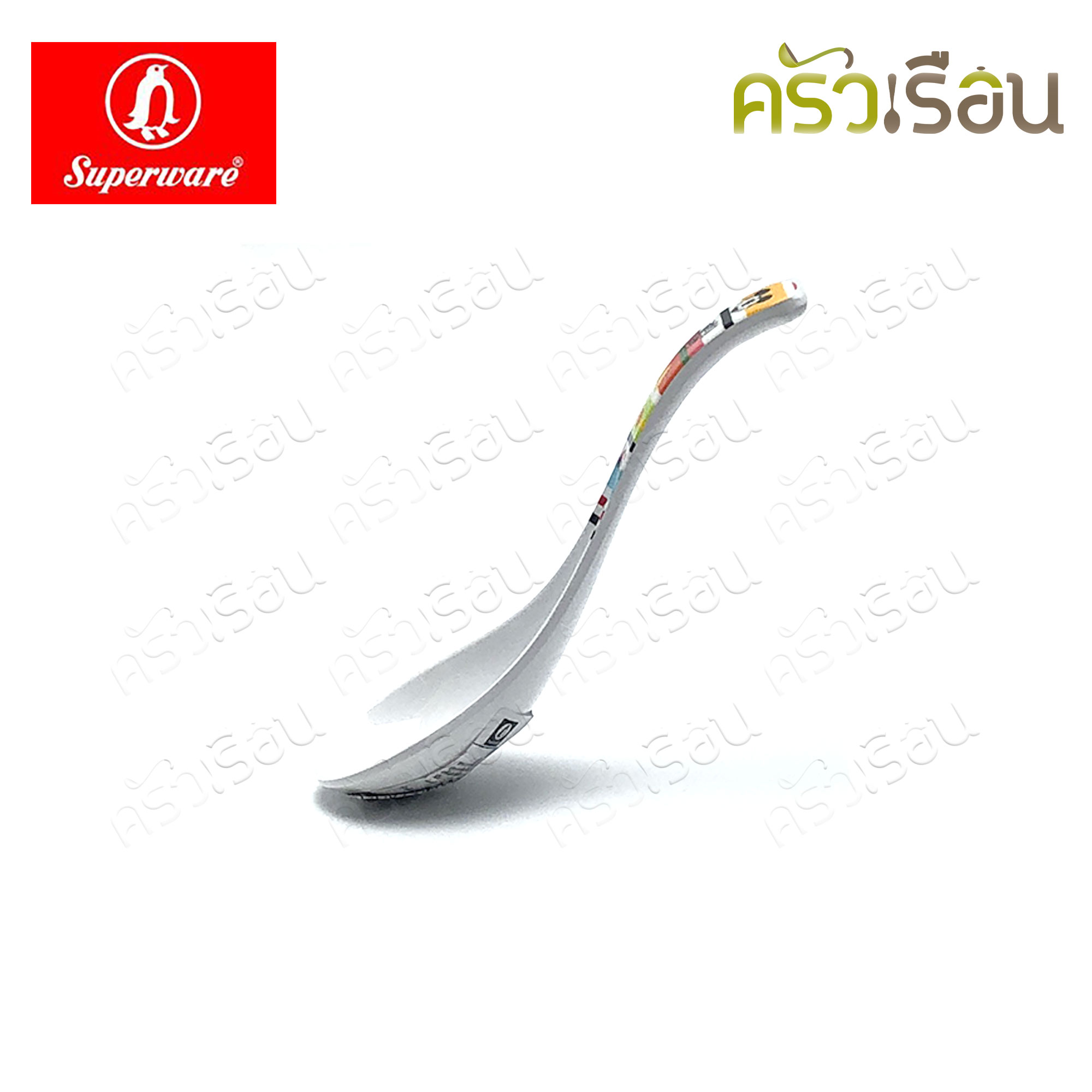 Superware ลาย Mickey Summer Fun มิกกี้ ซัมเมอร์ฟัน [ ราคาต่อชิ้น ] จาน หรือ ชาม หรือ ช้อนส้อม หรือ แก้วน้ำ เมลามีน