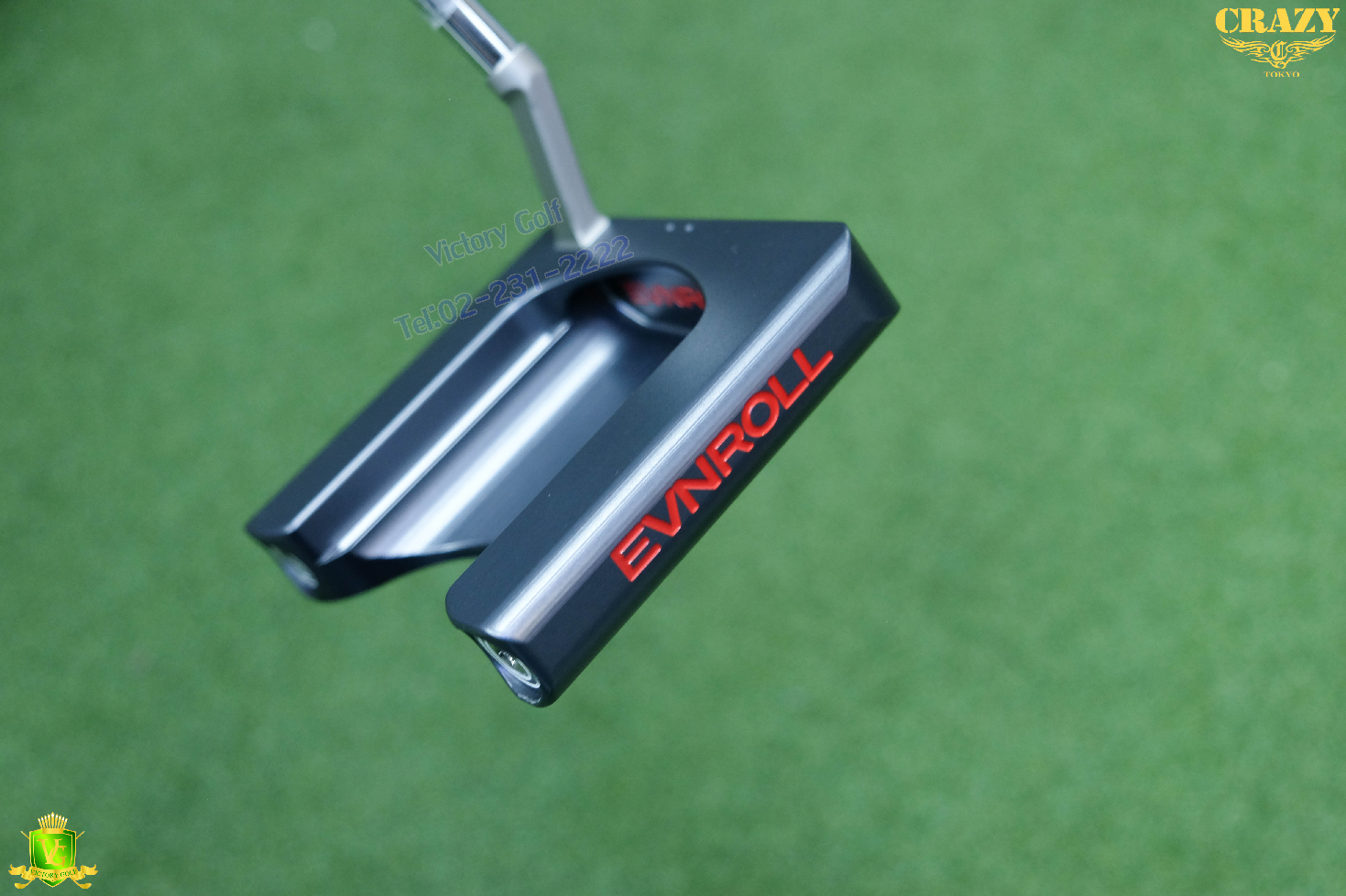 Putter EVNROLL ER9 (Short Slant Neck) 34", 35" / (Short Plumber 35" )