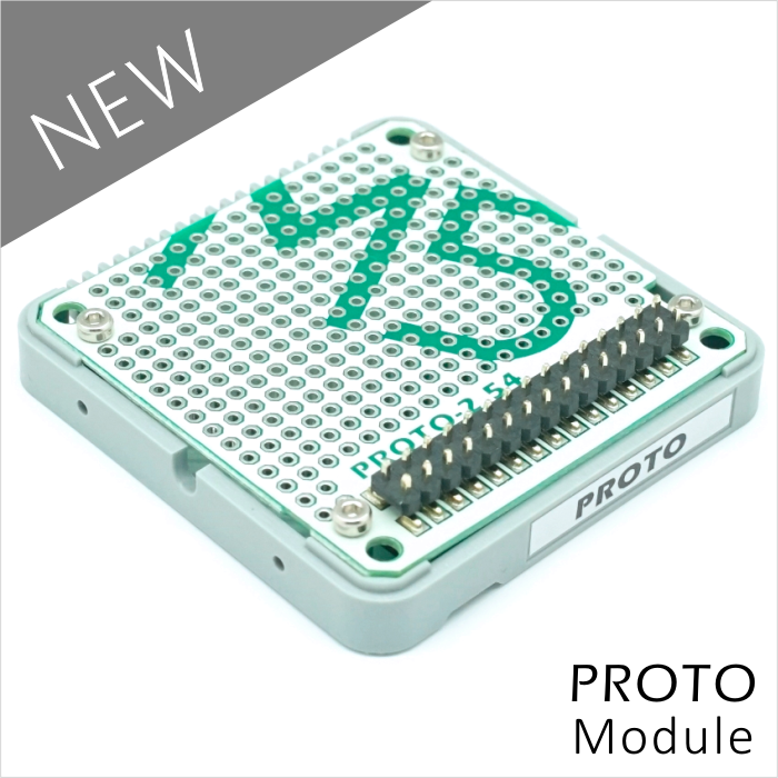 M5Stack Official Stock Offer Proto Module Proto Board with Extension & Bus Socket for Arduino ESP32 Development Kit