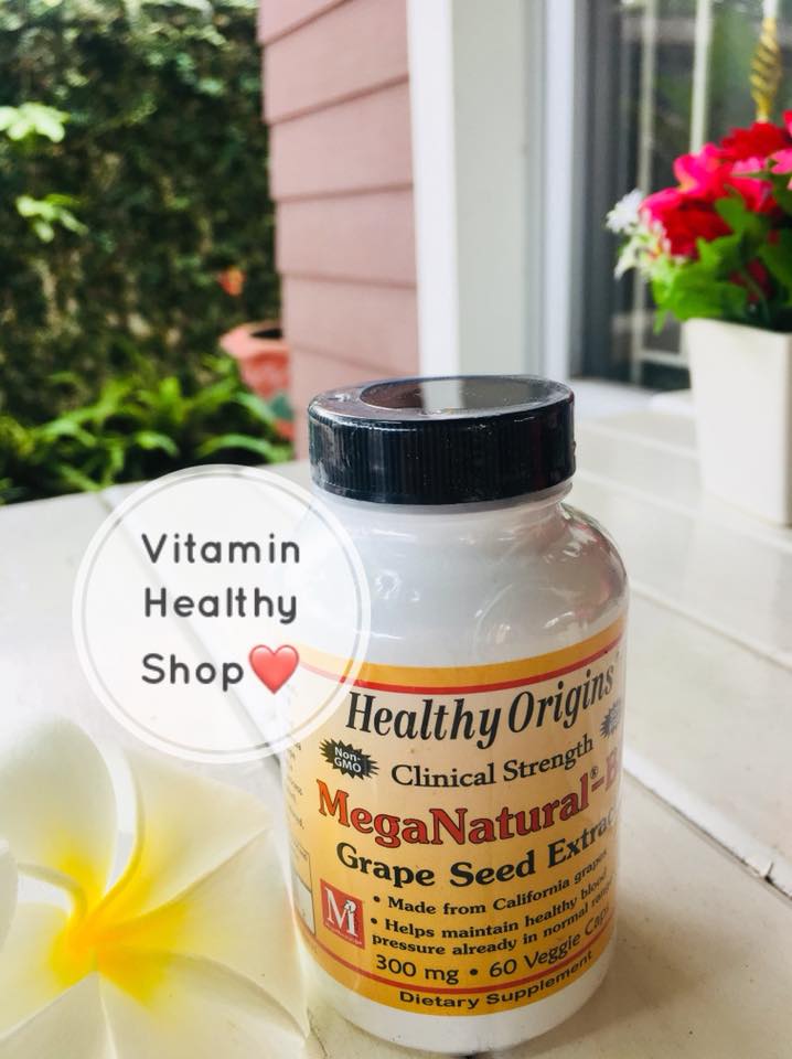 Healthy Origins,Grape Seed, 300 mg, 60 Capsules สารสกัดจากเมล็ดองุ่น