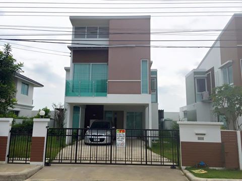 ขายบ้านเดี่ยว ม.โฮมเพลส เดอะพาร์ค วงแหวนพระราม9 รหัส H6
