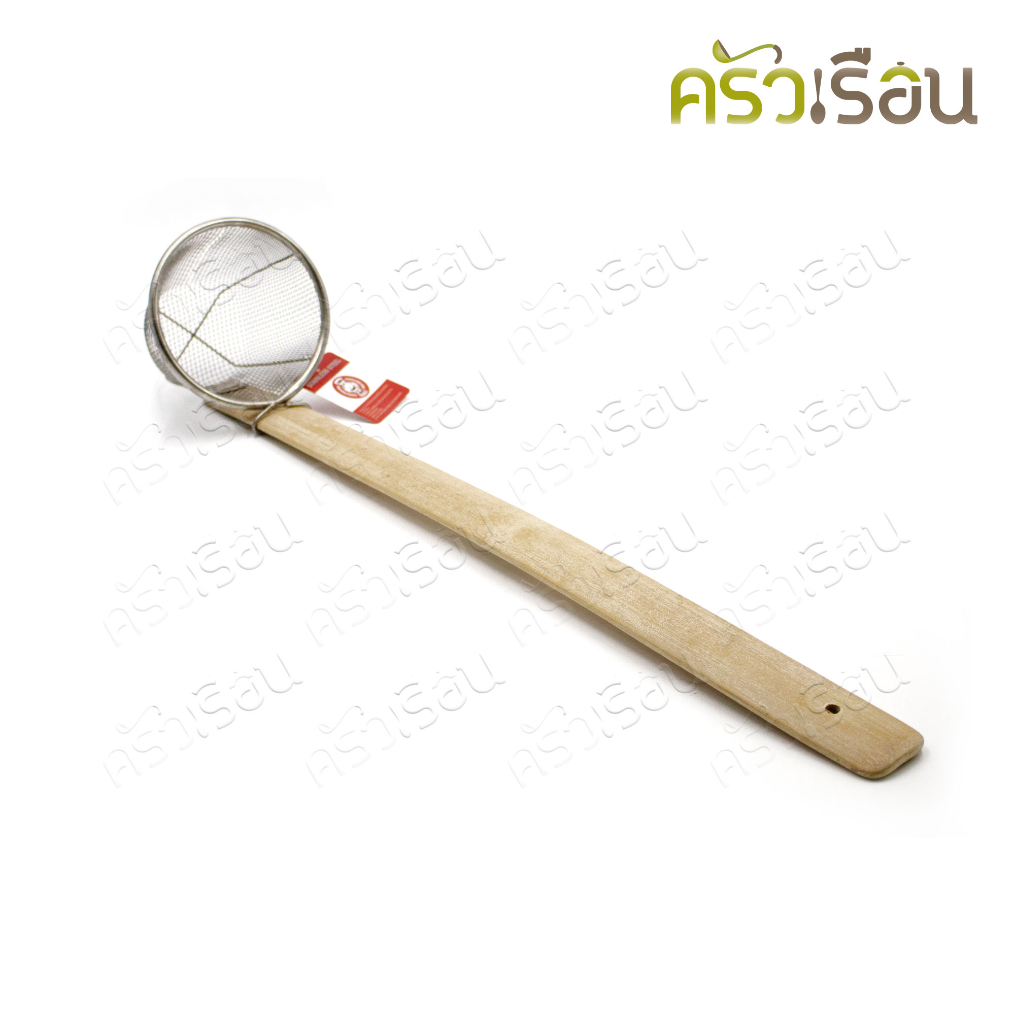 FOFO Noodle Strainer, Bamboo Handle, 11.5 cm., SJ101.