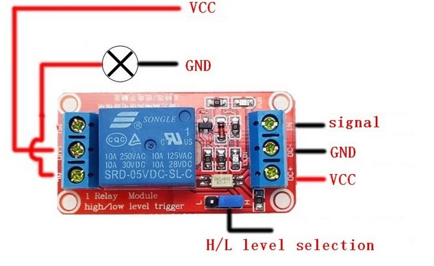 red 5V One 1 Channel Relay Module Board Shield with optocoupler Support High and Low Level Trigger 1 Channel 5V Relay Module