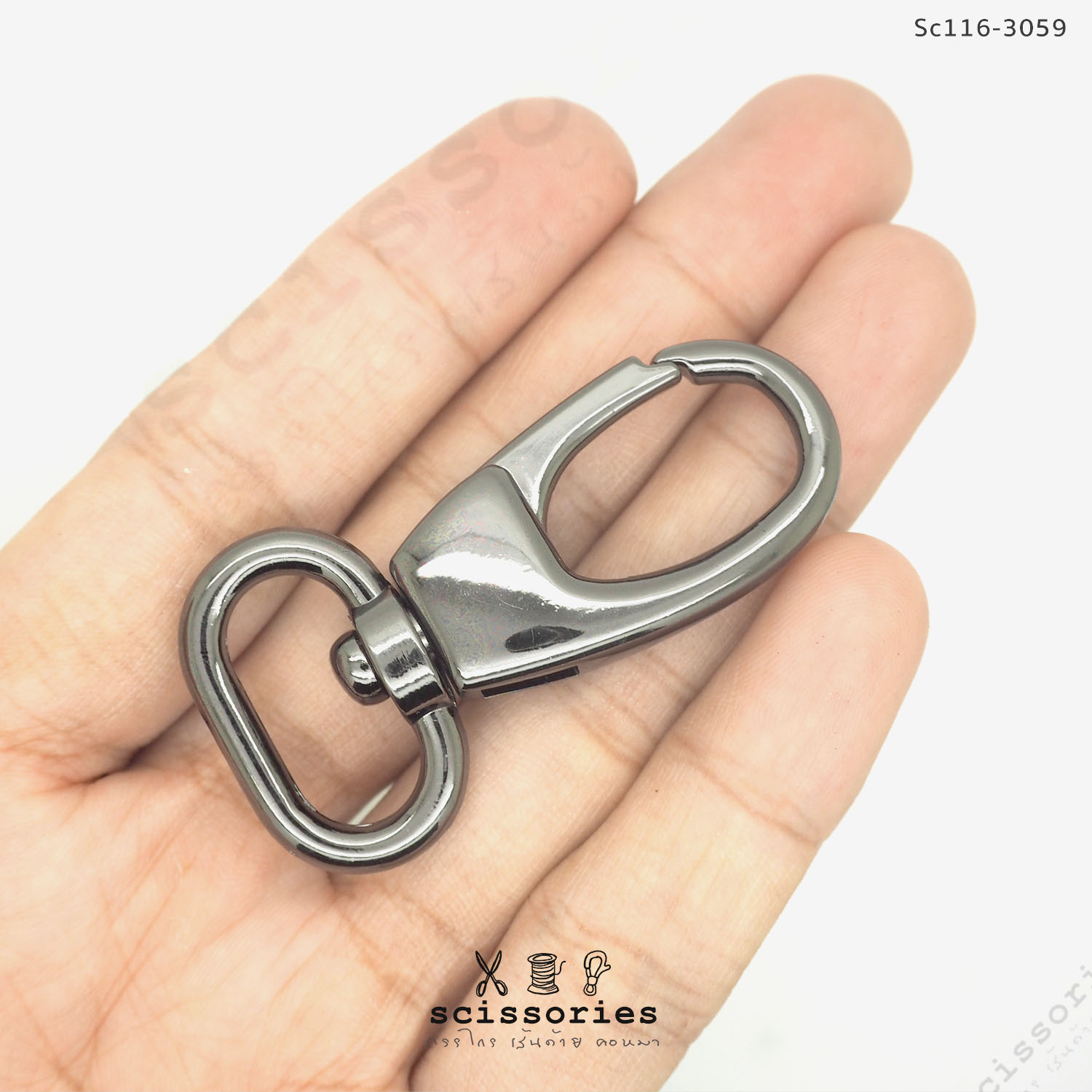 คอหมา 2 cm สีบอนด์ดำ /2 ตัว