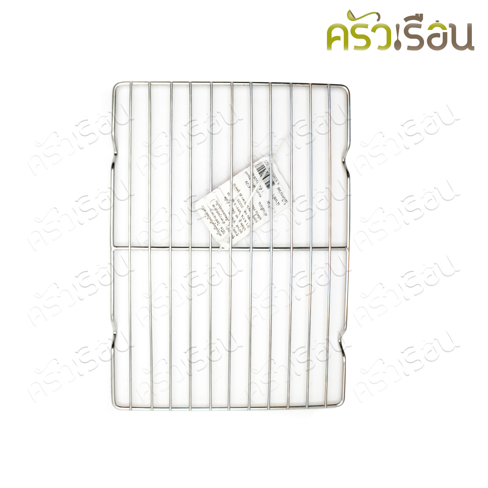 US ตะแกรงพัก สเตนเลส มีขา 21 x 29 ซม. TK-4129