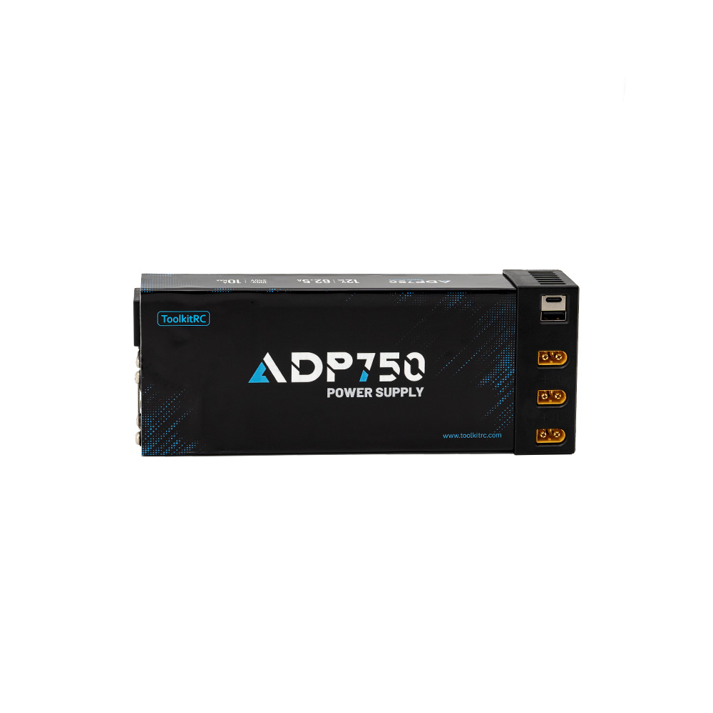 ToolkitRC ADP ADP750 750W 12V 62.5A 100-240V AC to 12V DC power supply จ่ายไฟอัจฉริยะ 7 พอร์ต มีพัดลม ToolkitRC M6D M7
