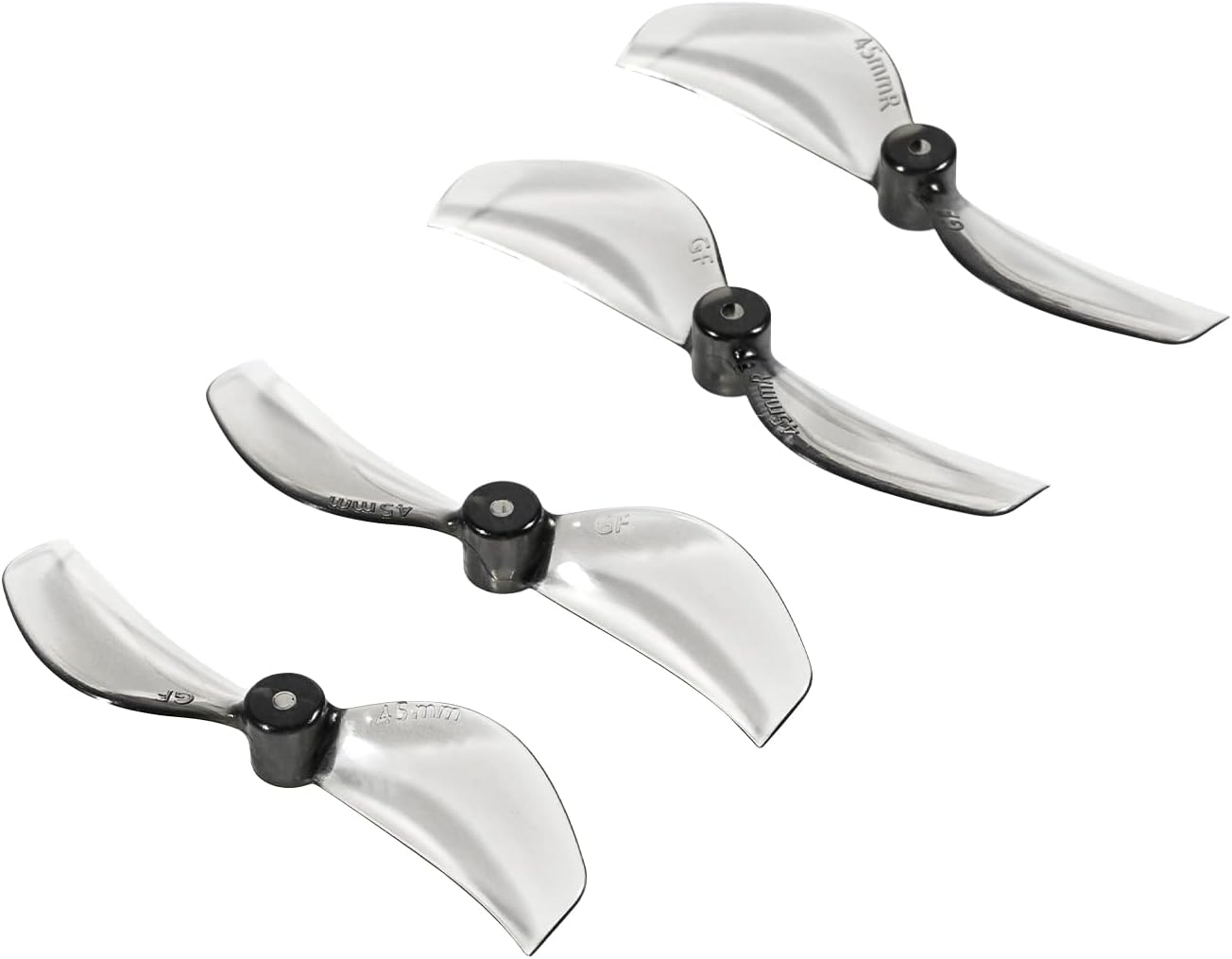 1.8-G1 Gemfan BETAFPV 45mm 2Blades Meteor75 Pro Tiny Whoop Drone1.5mm Shaft 1ชุด 8ใบพัด fpv racing drone ใบจิ๋ว โดรนซิ่ง