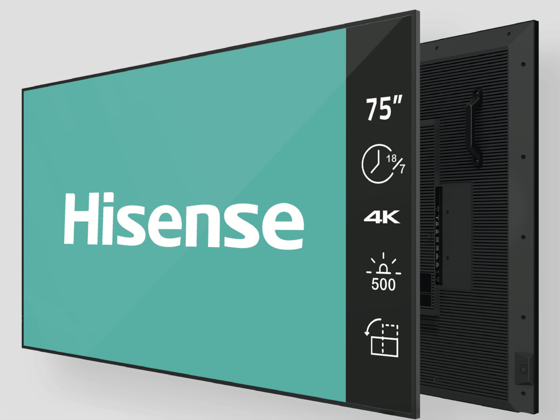 Hisense 75GM50D: จอแสดงผล Digital Signage ขนาด 75 นิ้ว 4K UHD สำหรับการใช้งาน 18/7