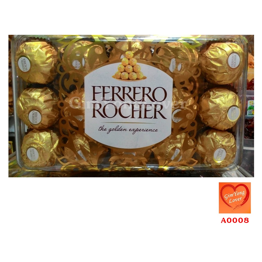ช็อกโกแลตเฟอเรโร่รอชเชอร์ ขนาด 30 ลูก (Ferrero Rocher 30 Pieces)