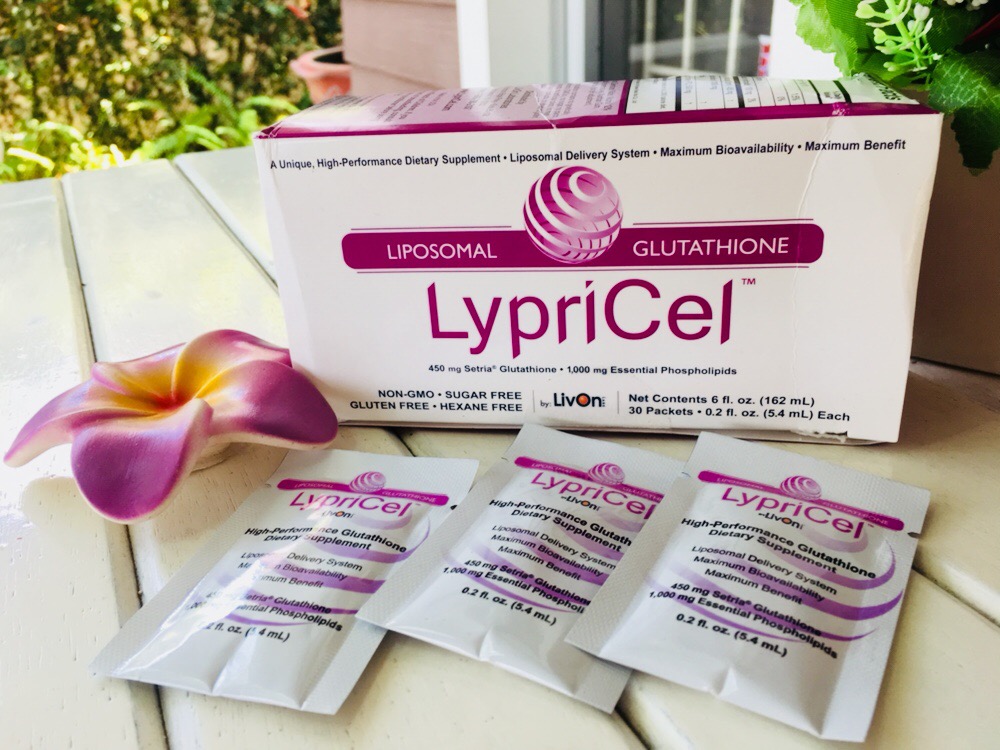 Lypricel glutathione , Lypo Spheric GSH (กลูต้าเจล) แบ่งขาย 10 ซอง