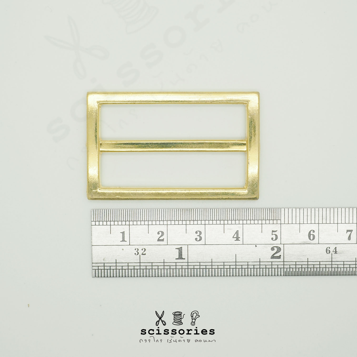 ตัวเลื่อน 1.5 in สีทอง/2ตัว